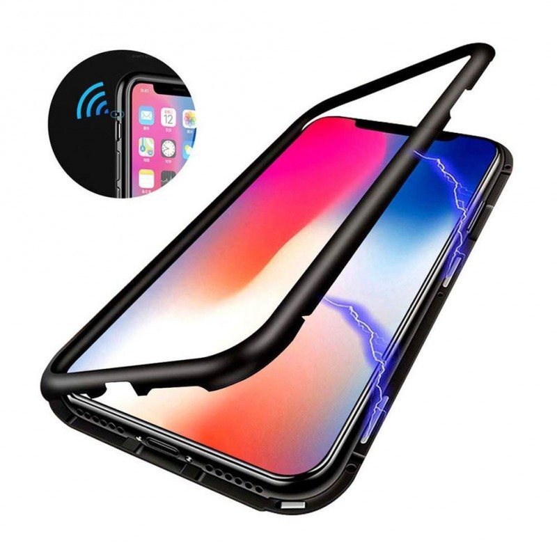 coque iphone xr avec vitre de protection